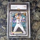 2024 1st Bowman Card Konnor Griffin BD-22 Rookie Pirates GAS 10