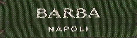 Corbata de seda amarilla Barba Napoli Foto 4 de 4