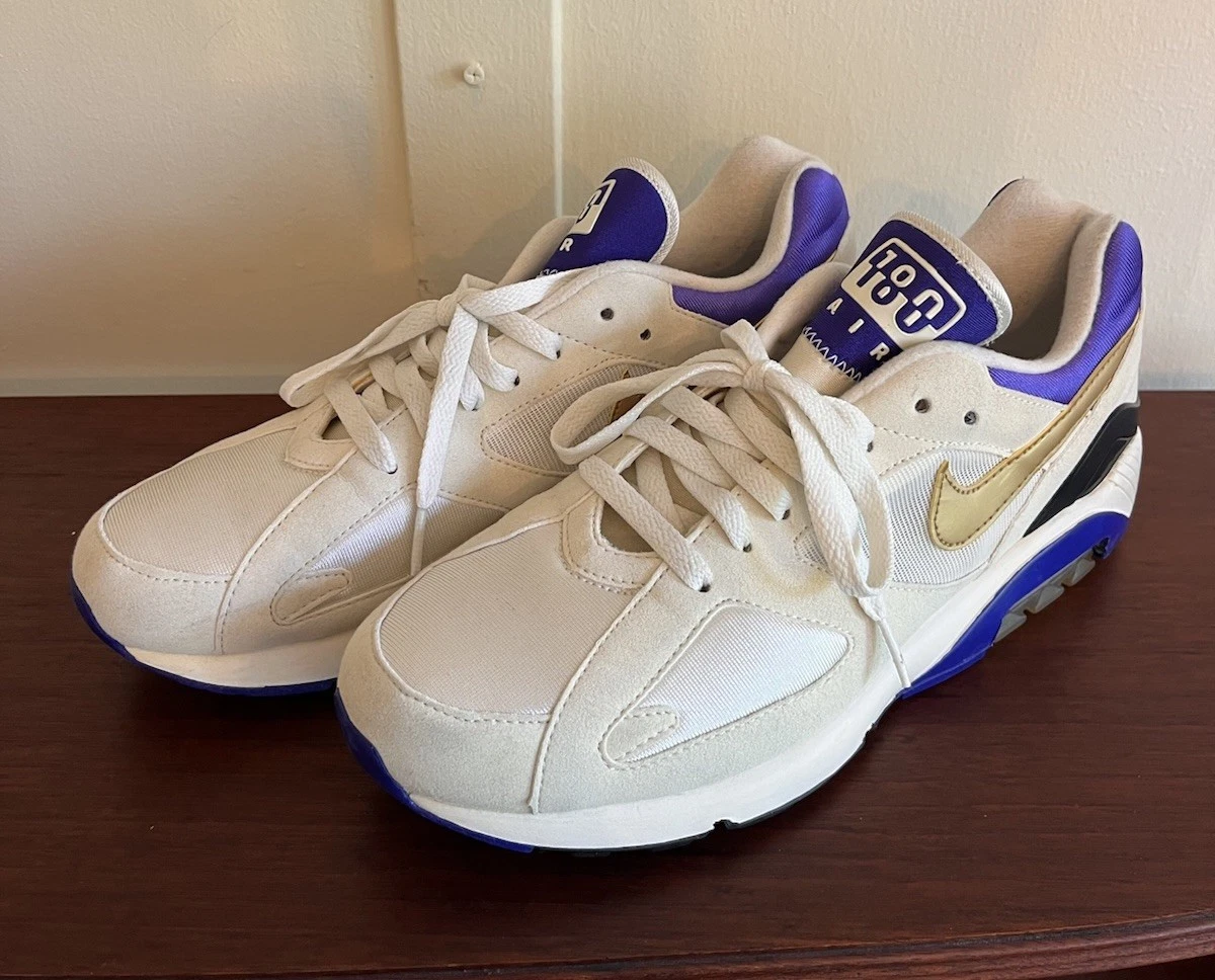 Rare Nike Air Force Max 180 TB Pro Low White Gold Swoosh Men\'s 12.5  NEW INSOLES Nike Air Max 180  main image 2