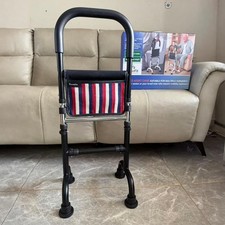Stand Assist Quad Cane 4 Legs for Seniors Balance Mobility Support 350lb