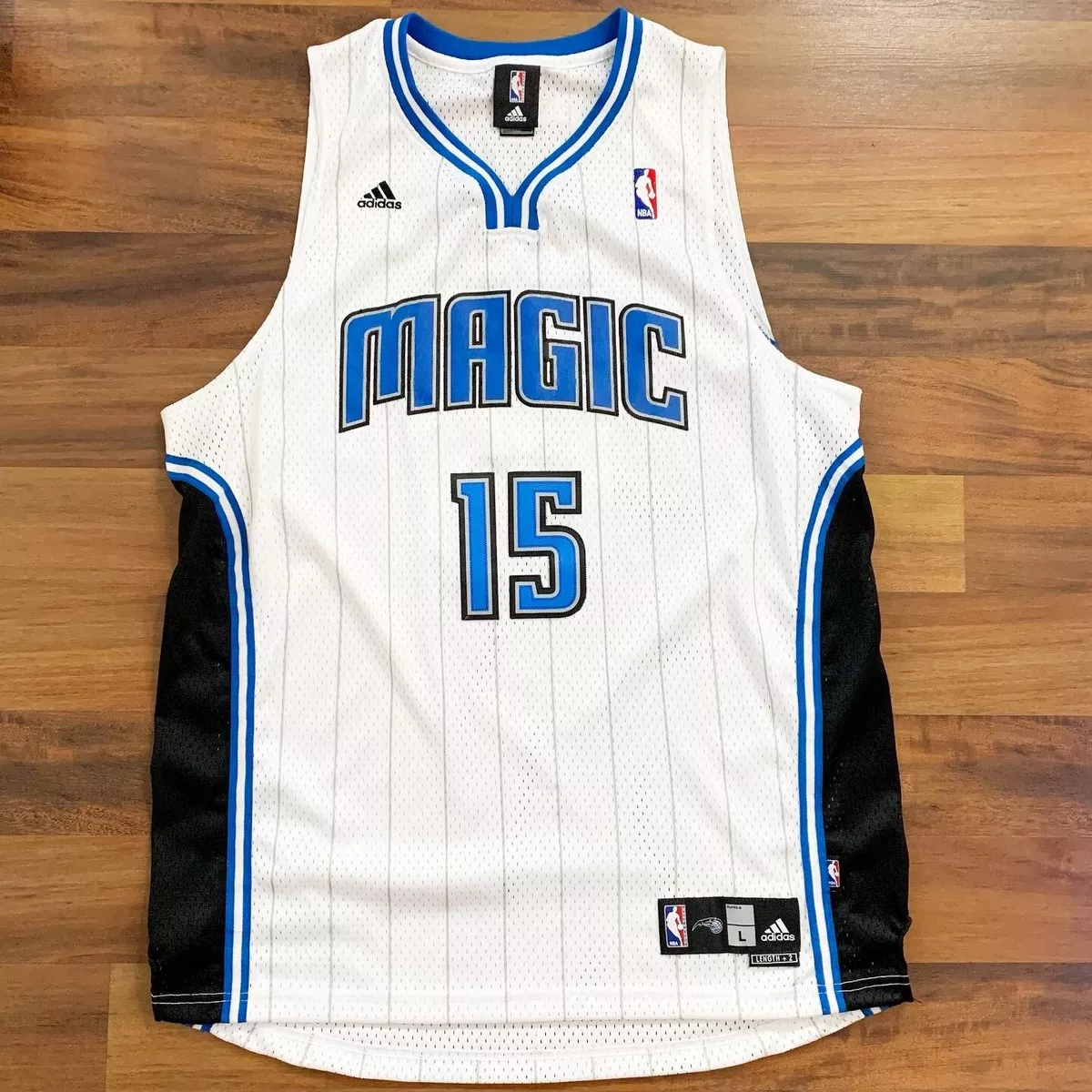 adidas, Shirts, Rare Vtg Nba Adidas Orlando Magic Vince Carter 5 Jersey  Mens L 2 Vinsanity