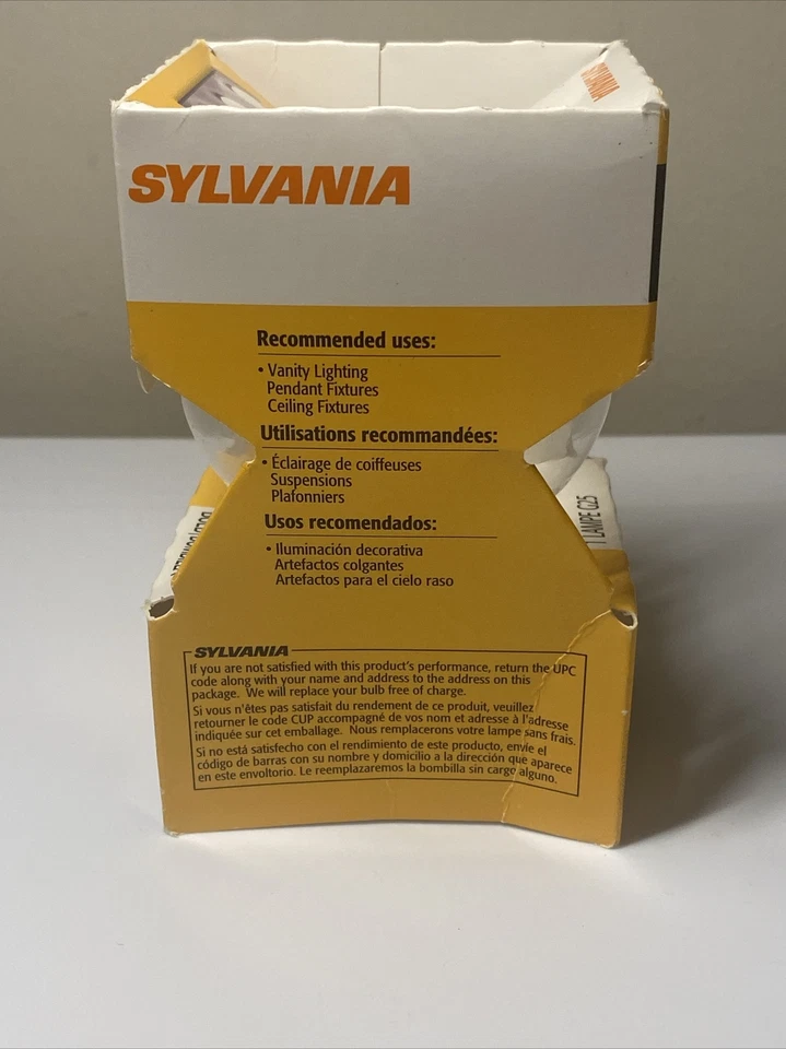 Sylvania 40 Watt Decor Light Bulb Globe G25 1500 Hrs 120-125V S84533 - Image 4 of 4