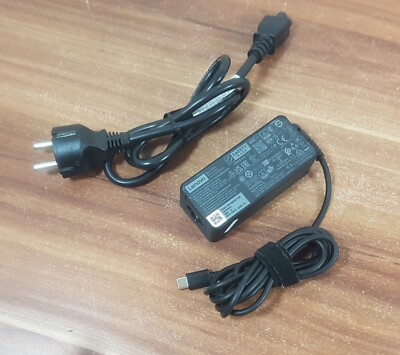 Original Lenovo 20V 2,25A 45W Notebook Netzteil USB-C Ladegerät