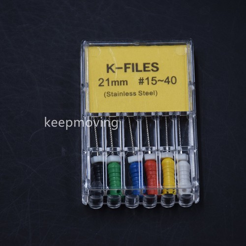 1 Pack Dental K-File Stainless Steel Endodontic Instruments Hand Use 21/25/31mm - 第 80/81 張圖片