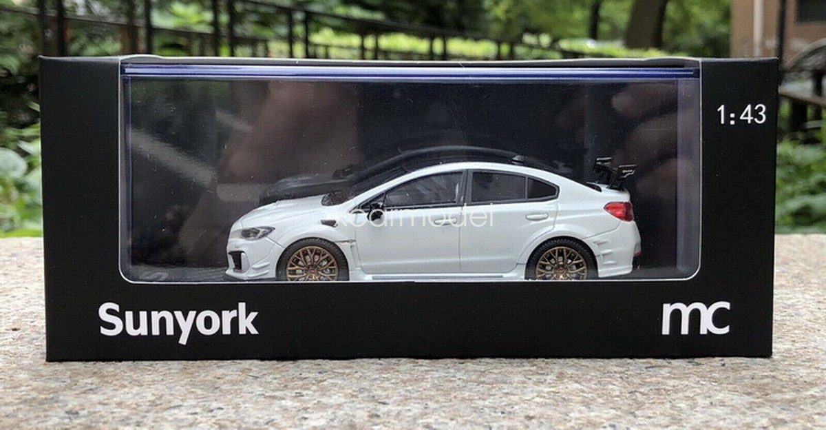 MC 1/43 Scale Subaru WRX STi s209 Resin Car Model Toy