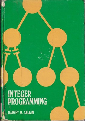 Integer Programming By Salkin, Harvey M