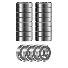 R8 2RS (20Pcs) Ball Bearing Double Shielded Deep Groove Ball Bearings