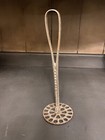 Vintage Antique Metal Round Potato Mashing 9" — photo 1