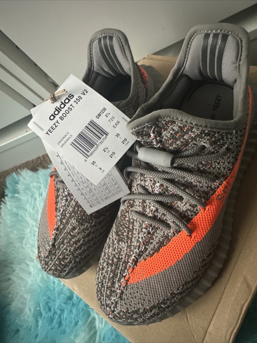 ADIDAS YEEZY 350 V2 KIDS BELUGA RF GW1230 UK 2.5 | eBay UK