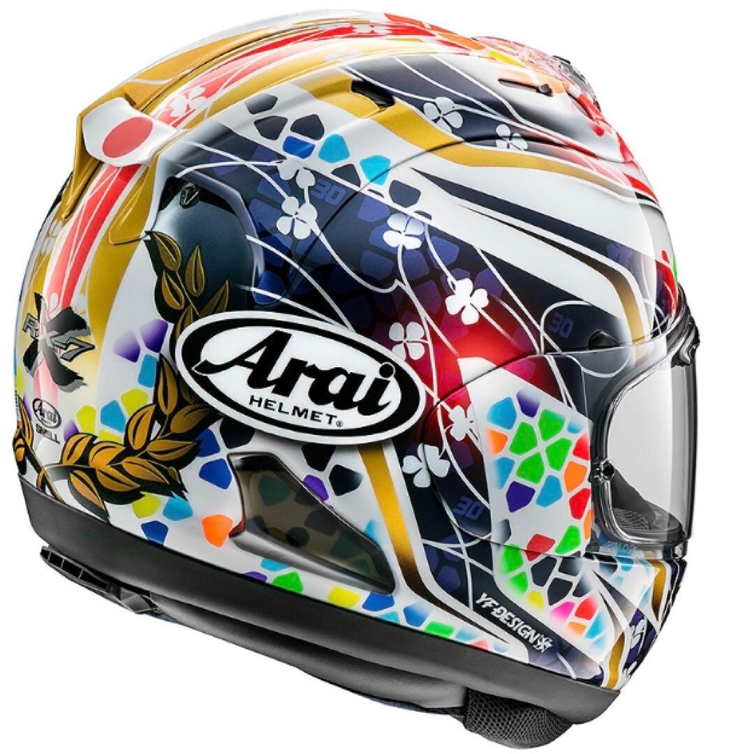 Arai RX−7X 中上 GP2　 サイズ61−62cm Arai full face helmet RX-7X NAKAGAMI GP2 61-62cm XL size #3210 | eBay