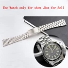 19mm Straight End Steel Silver Vintage Wrist Watch Band Bracelet For Seiko Pogue