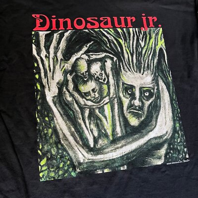 Dinosaur Jr. Repulsion Graphic Logo Band Black Unisex Shirt Men Women WA0126