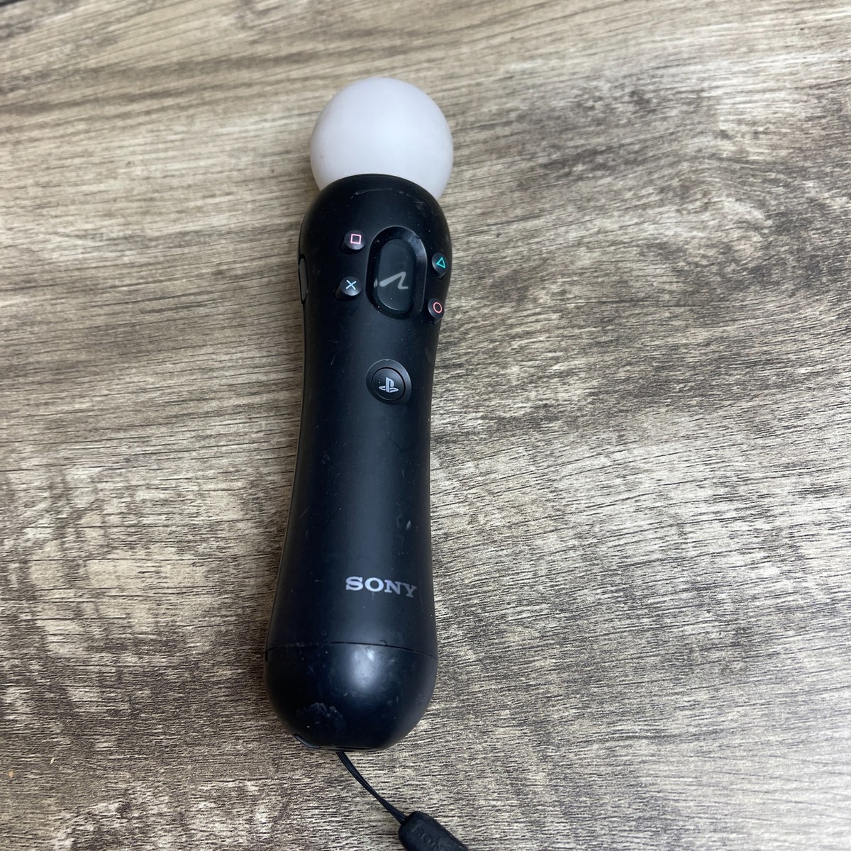 Sony CECH-ZCM1U Black White Wireless Move Motion Controllers for - Main Image