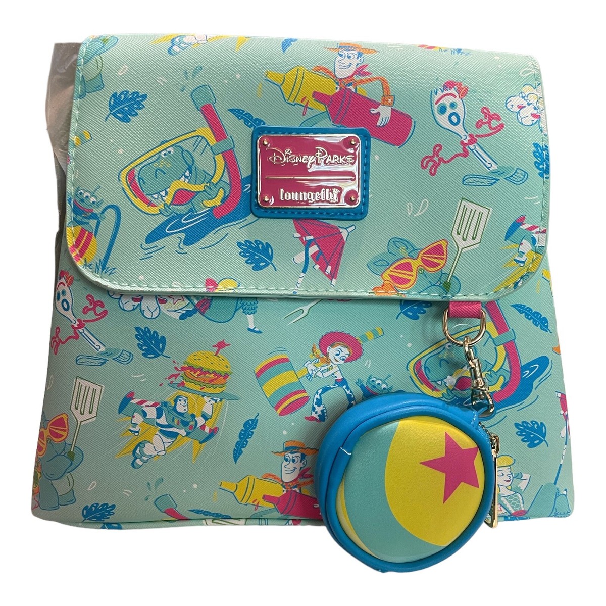 NWT Loungefly Toy Story Disney Parks Exclusive Backpack with Coin Purse 109137-1.jpg main image 3