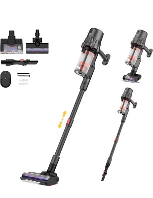 Deerma Cordless Stick Vacuum Cleaner, 240W Vacuum Cleaners, Anti-Tangle DEM T30