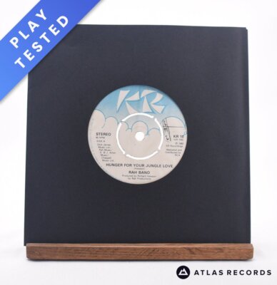 Rah Band - Tears And Rain / Hunger For Your Jungle Love - 7'' Vinyl Record - VG+