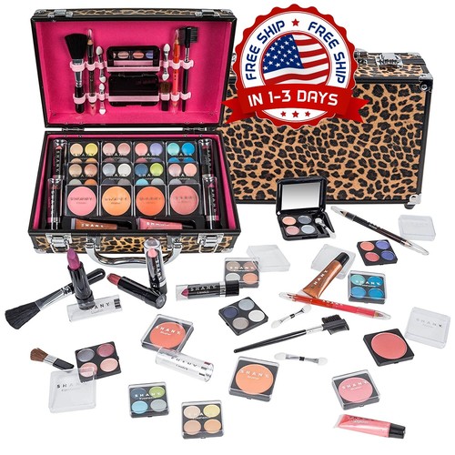 MEJOR Estuche Completo De Cosméticos Maquillaje Reutilizable De Aluminio  NUEVO 607178881518 | eBay