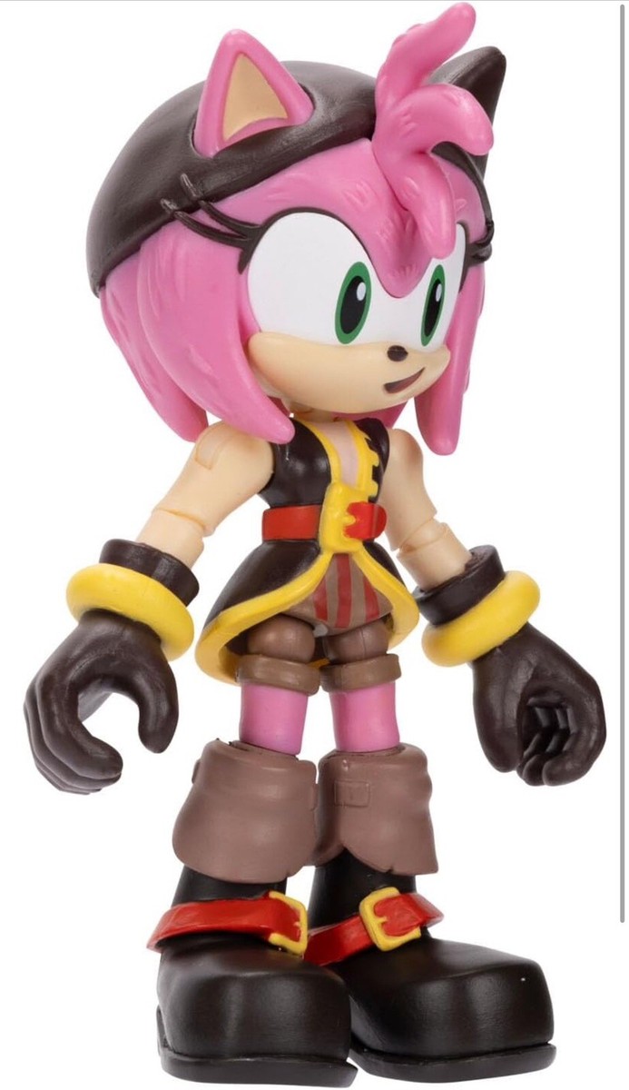 2024 JAKKS Pacifc Sonic Prime [Netflix] Figure: BLACK ROSE (No