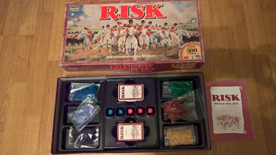 Jeu De Société Risk Version Vintage - Édition Années 80/90, Jeu De Stratégie, Occasion