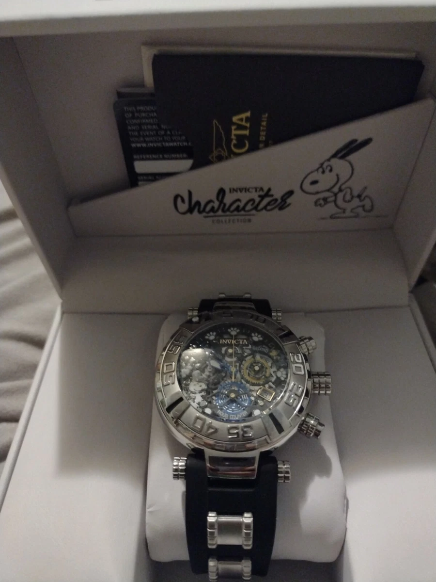Invicta Limited Edition Rare Snoopy Watch Very Low in Series 21