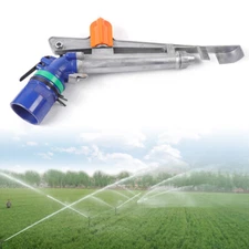 2.6Inch360°Large-Area Garden Farm Irrigation Sprinkler Watering Spray Gun 65-80m