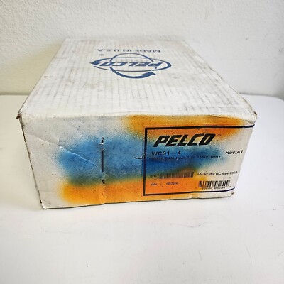 PELCO WCS1-4 Power Supply For Outdoor Camera NEW (Sealed)