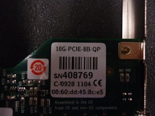 10G-PCIE-8B-QP Myricom MYRI-10G PCIE ADAPTER QSFP BRAND NEW!