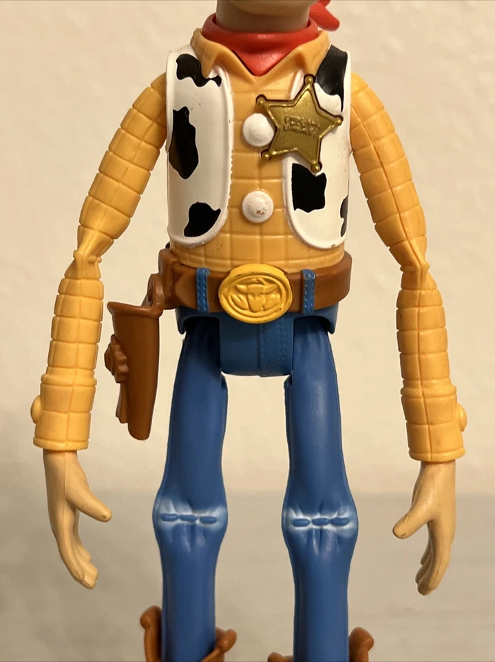 Boneco de ação Toy Story Woody Cowboy Doll Disney/Pixar Toy Plastic 8” - Imagem 4 de 4