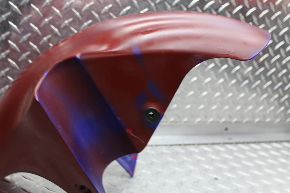 Yamaha YZF R1 2000 carenado de cubierta de guardabarros de rueda delantera Foto 3 de 4