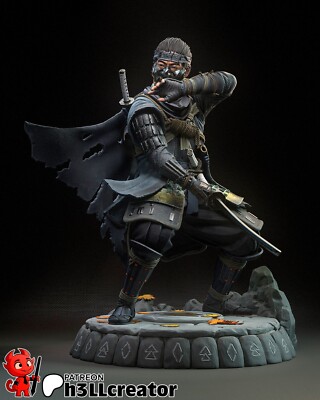 Jin Sakai - Ghost of Tsushima - Fan Art Figur - 3D Resin Print 151mm