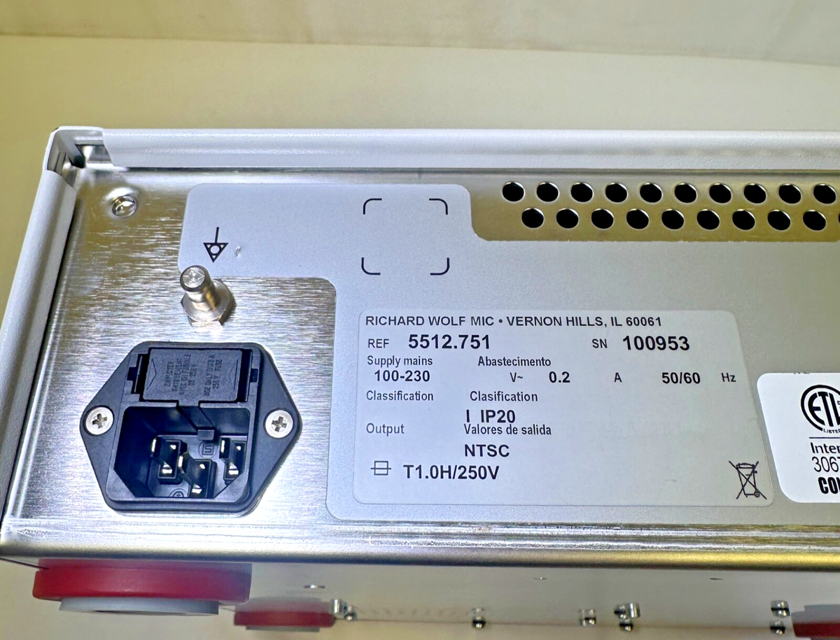 Richard Wolf 5512 1-CCD Endocam Controller | eBay