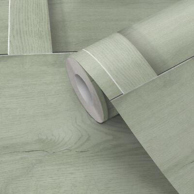 Wood Effect Panel Wallpaper Sage Green Harrow Weave World of Wallpaper 3106