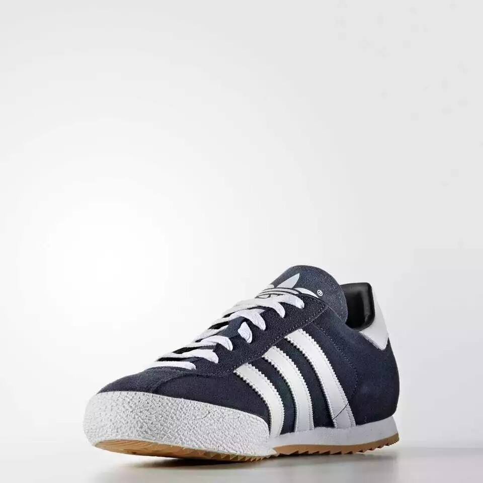 adidas Originals SAMBA SUPER SUEDE 019332 Navy Footwear White Navy image 7