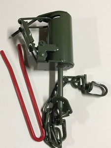 DP setter tool + 1 Powder Coated FPS DP Dog Proof Coon Trap Raccoon NEW