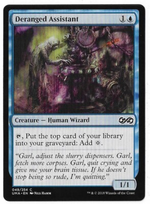 MTG Deranged Assistant Ultimate Masters (UMA) Common Magic #049/254 Unplayed