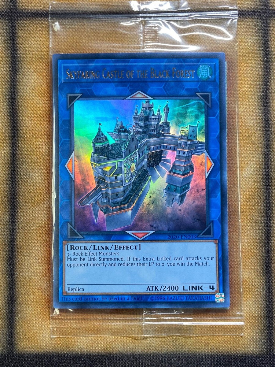 Yugioh Skyfaring Castle of the Black Forest 2020-EN003 Ultra Rare