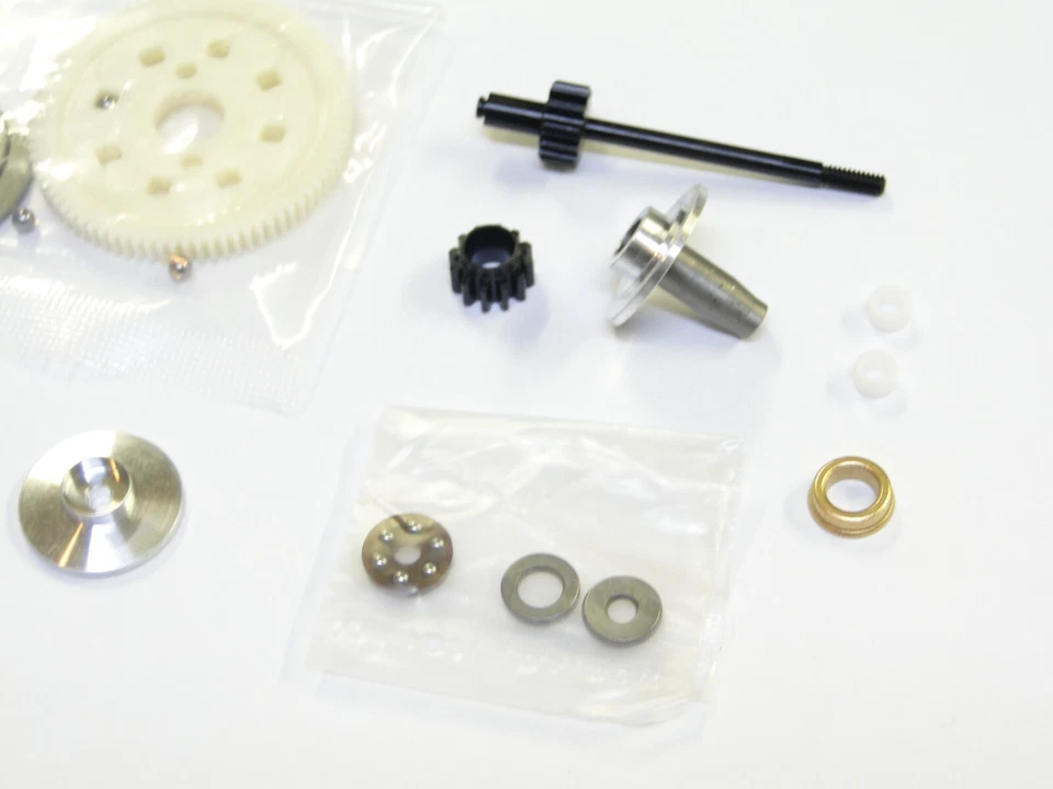 NEW ASSOCIATED RC10 RC10CC CLASSIC CLEAR EDITION Diff Hardware SpurGear Set AF10 - Image 3 of 3
