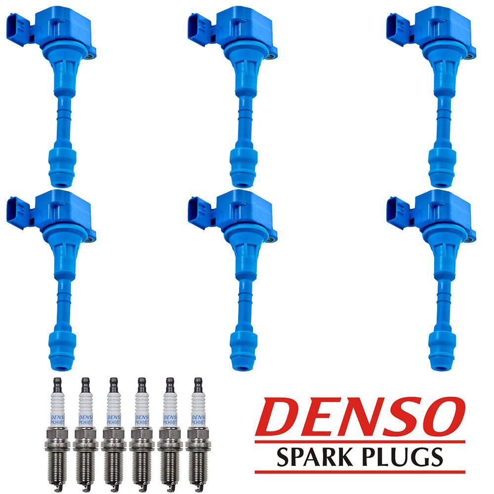 Performance Ignition Coil & Denso Platinum Spark Plug For Nissan