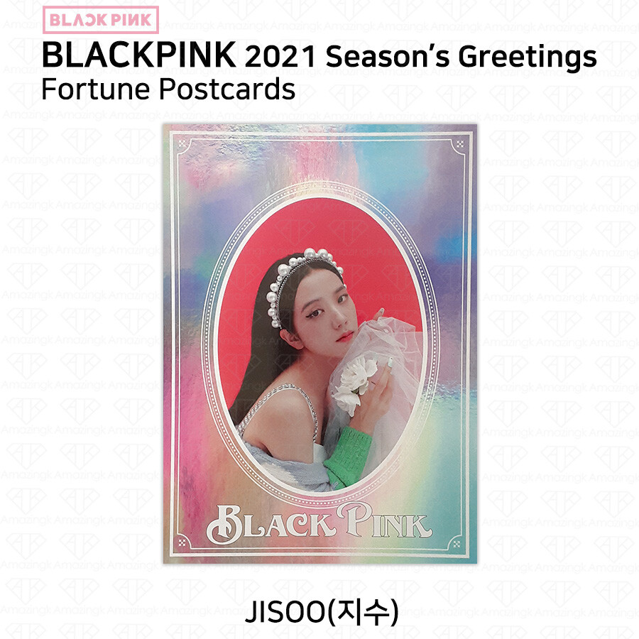 BLACK PINK 2021 Season's Greetings Fortune Postcard Mini