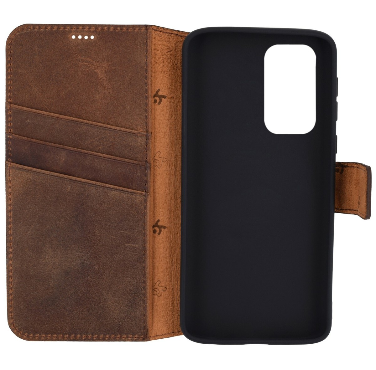 Suncase Custodia A Libro In Pelle Vintage Caffè Per Xiaomi 11T 5G