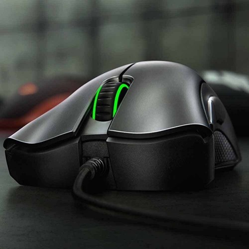 Razer DeathAdder Essential Wired Gaming Mouse Mice 6400DPI Optical - Black UK - Picture 5 of 10