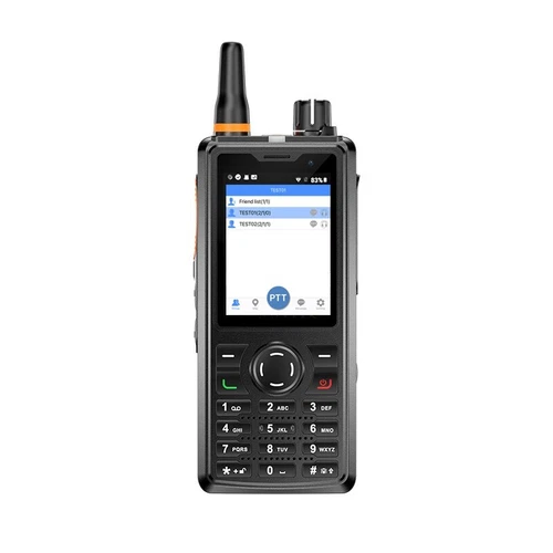 Radio de red Anyssecu T60 4G Android 8.1 radio móvil Zello REAL-PTT Echolink - Imagen 8 de 10