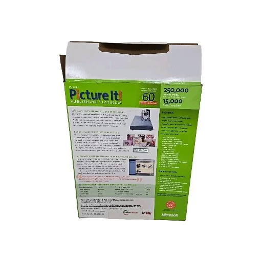 Microsoft Picture It Publishing Platinum 5TH Anniversary Edition Software - Image 3 of 4