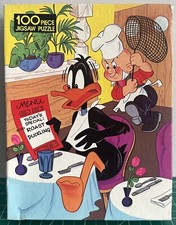 NIB 1980 Daffy Duck Jigsaw Puzzle Whitman Vintage 100 Piece 10  x13  Looney Tunes