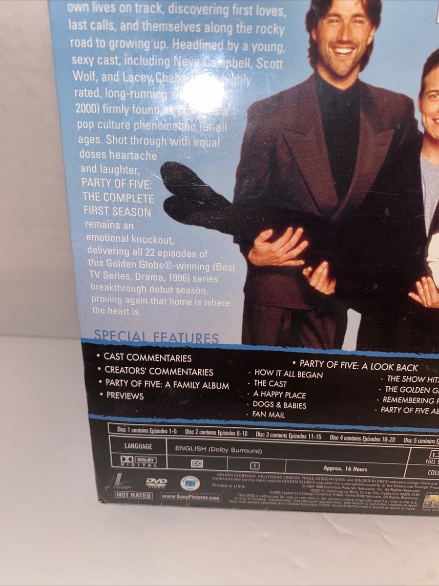 NEW Party of Five Season DVD Lot TV Series Neve Campbell Matthew
