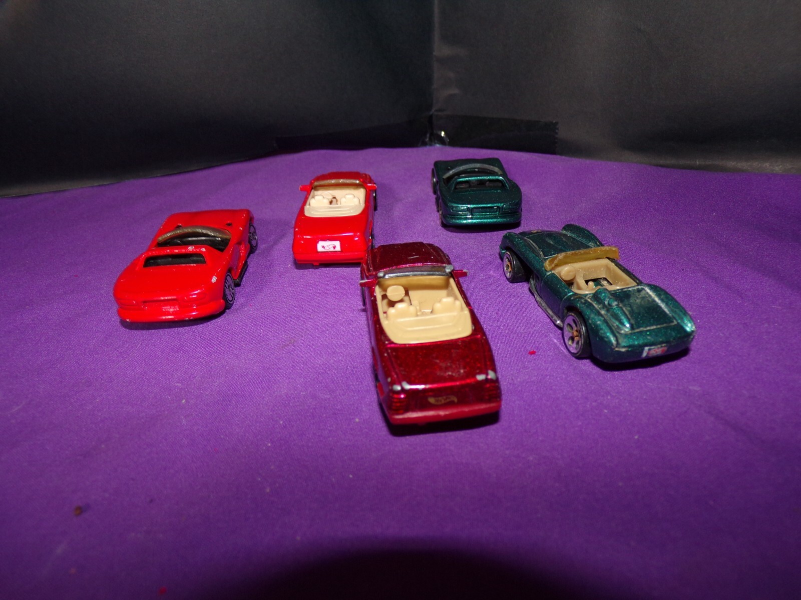 HOT WHEELS LOT FERARRI & 4 MORE CONVERTIBLE RIDES eBay