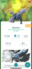 Pokemon Shiny Kyurem  Registered or Unregistered  30 Days Friendship  Go