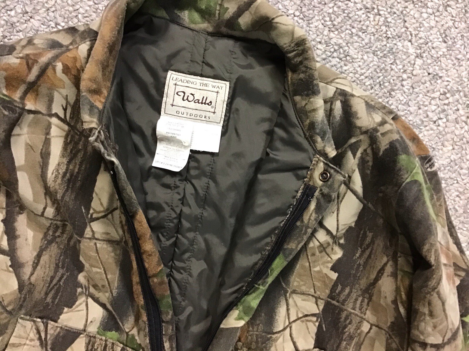Walls Realtree Insulated coveralls XLargeShort eBay