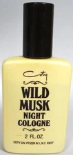 Coty Wild Musk Night Cologne for Men Vintage Original Formula 2 oz Smells Great!