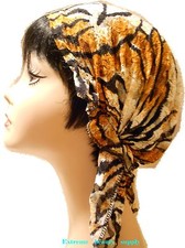 animal print Lace Women girl Cancer Scarf Chemo Alopecia Turban Head Wrap cap